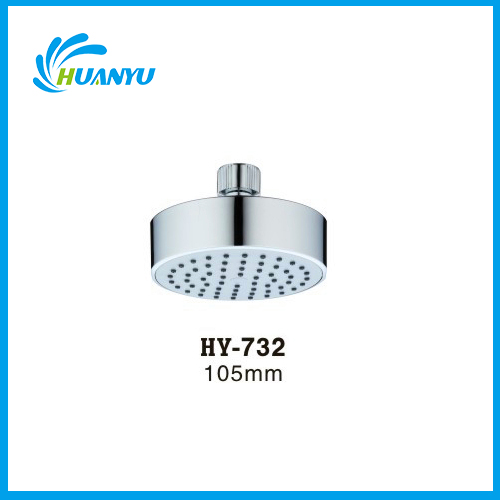 Round Electroplating Żgħar Top Shower Head